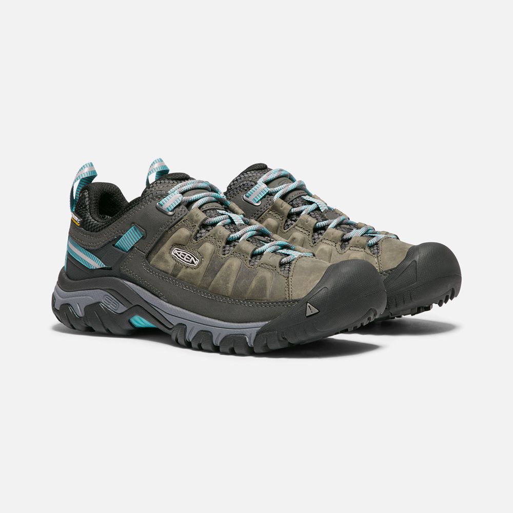 Keen Outdoor Ayakkabı Kadın Siyah Kahverengi - Targhee Iii Waterproof - Türkiye SNIR56879